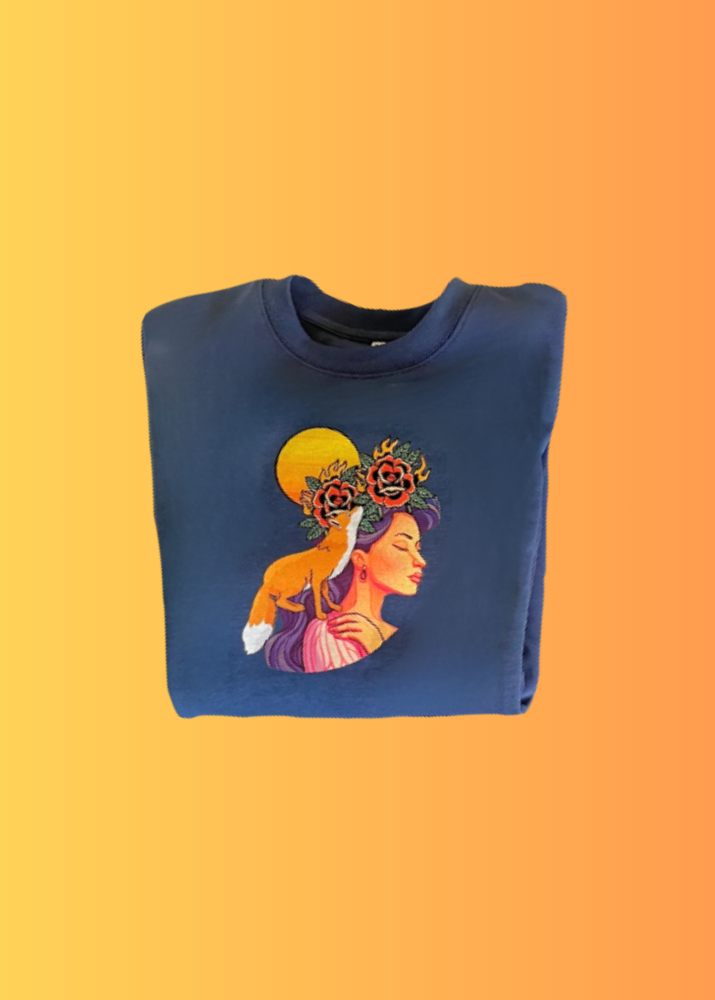Sun & Fox French Terry Sweater