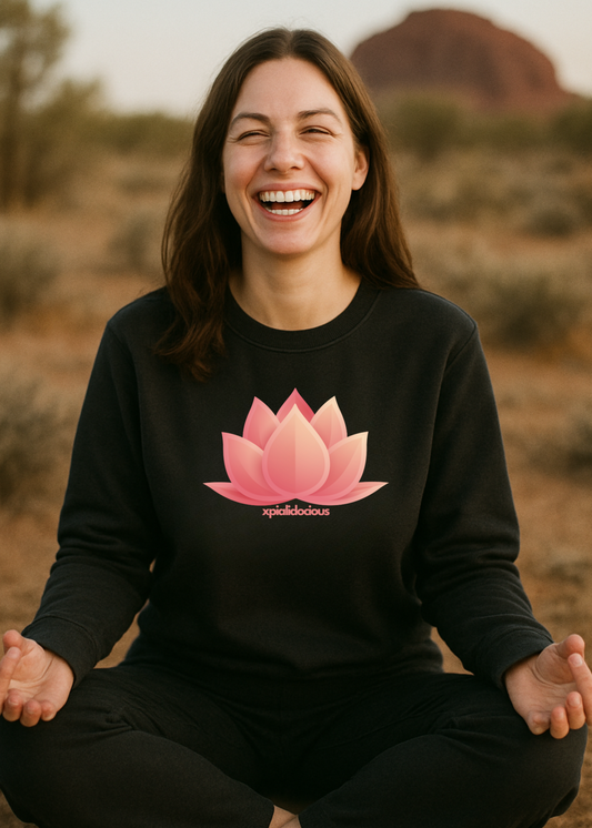 Lotus Bloom French Terry Sweater