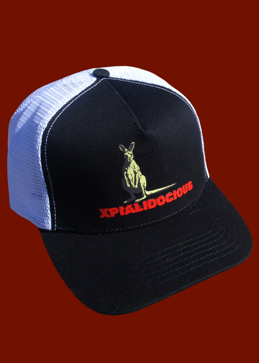 Kangaroo Print Trucker Hat