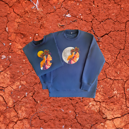 Moon & Fox French Terry Sweater