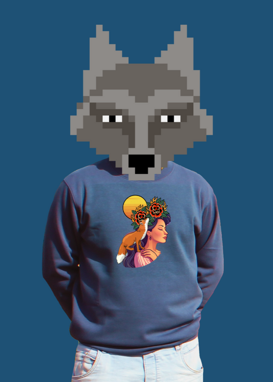 Sun & Fox French Terry Sweater